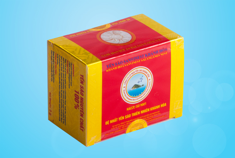 Yến sào Sanvinest Khánh Hòa chính hiệu tinh chế - Hộp 3 gram (V503)