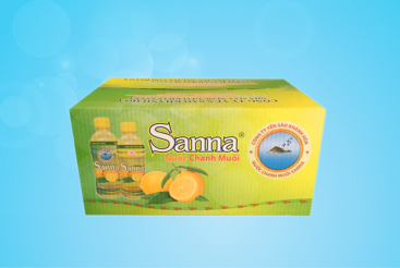 Nước chanh muối Sanna, thùng 24 chai - CM24
