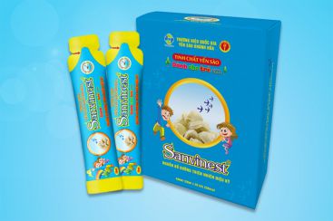 Tinh chất Yến sào Khánh Hòa Sanvinest dành cho trẻ em hộp 20 túi 20ml - TC501H20
