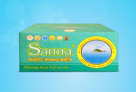 Nước rong biển Sanna, thùng 24 chai - SART