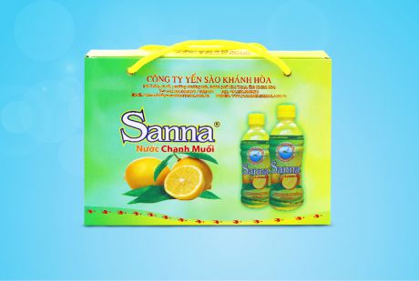 Nước chanh muối Sanna, hộp 4 chai - CMH4C