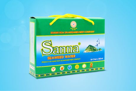 Nước rong biển Sanna, hộp 4 chai - SARH4