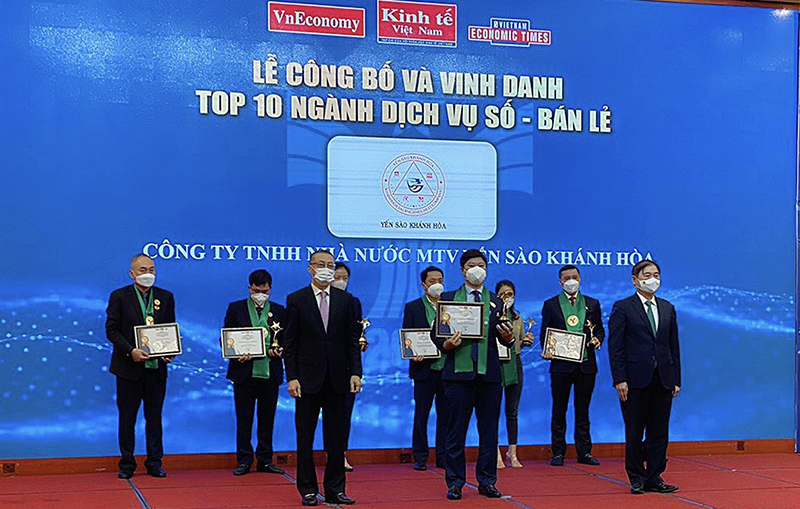 Thương hiệu Yến sào Khánh Hòa   Top 10 Ngành Bán lẻ Thương hiệu Mạnh Việt Nam 2020- 2021