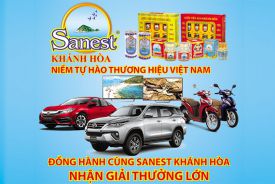 "Sanest Khánh Hoà - Niềm tự hào thương hiệu Việt Nam": Chúc mừng các Khách hàng may mắn trúng giải thưởng lớn